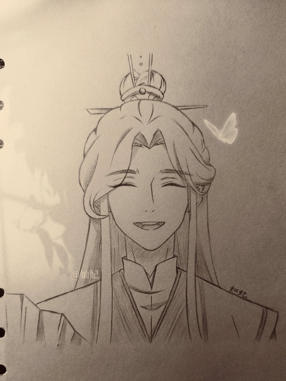 《天官赐福》师青玄/风师(过程图) 练习 "太子殿下好啊~" 摆烂～ 摆烂