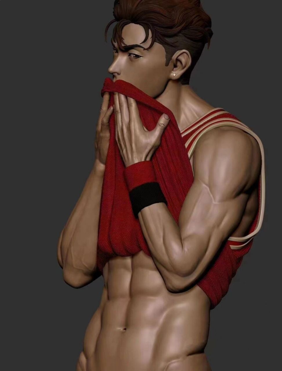 宫城不能再拉上去了,可以了 #手办# #gk雕像# #宫城良田# #灌篮高手