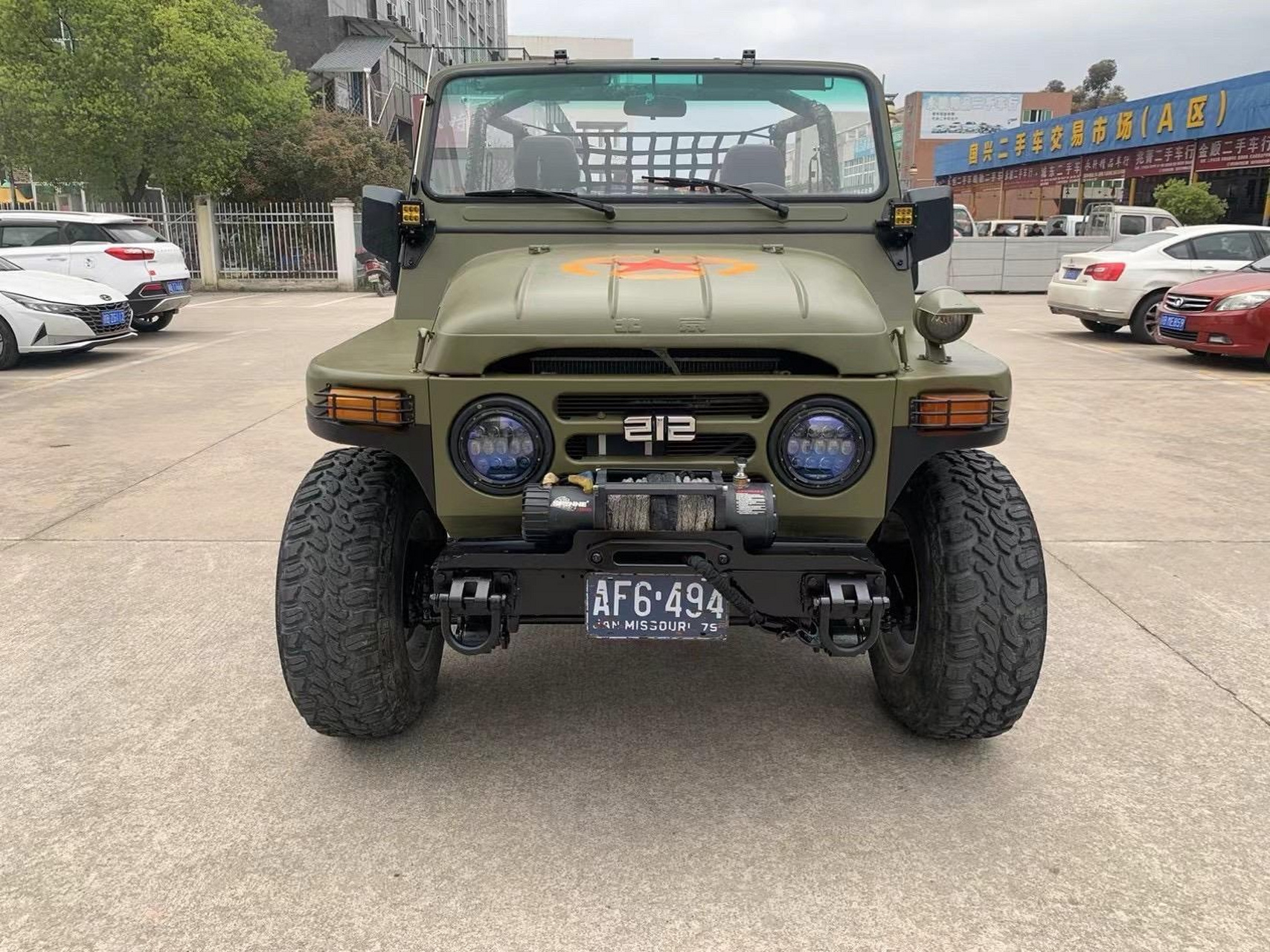 北京212 最新出炉17年三角门敞篷212,2.