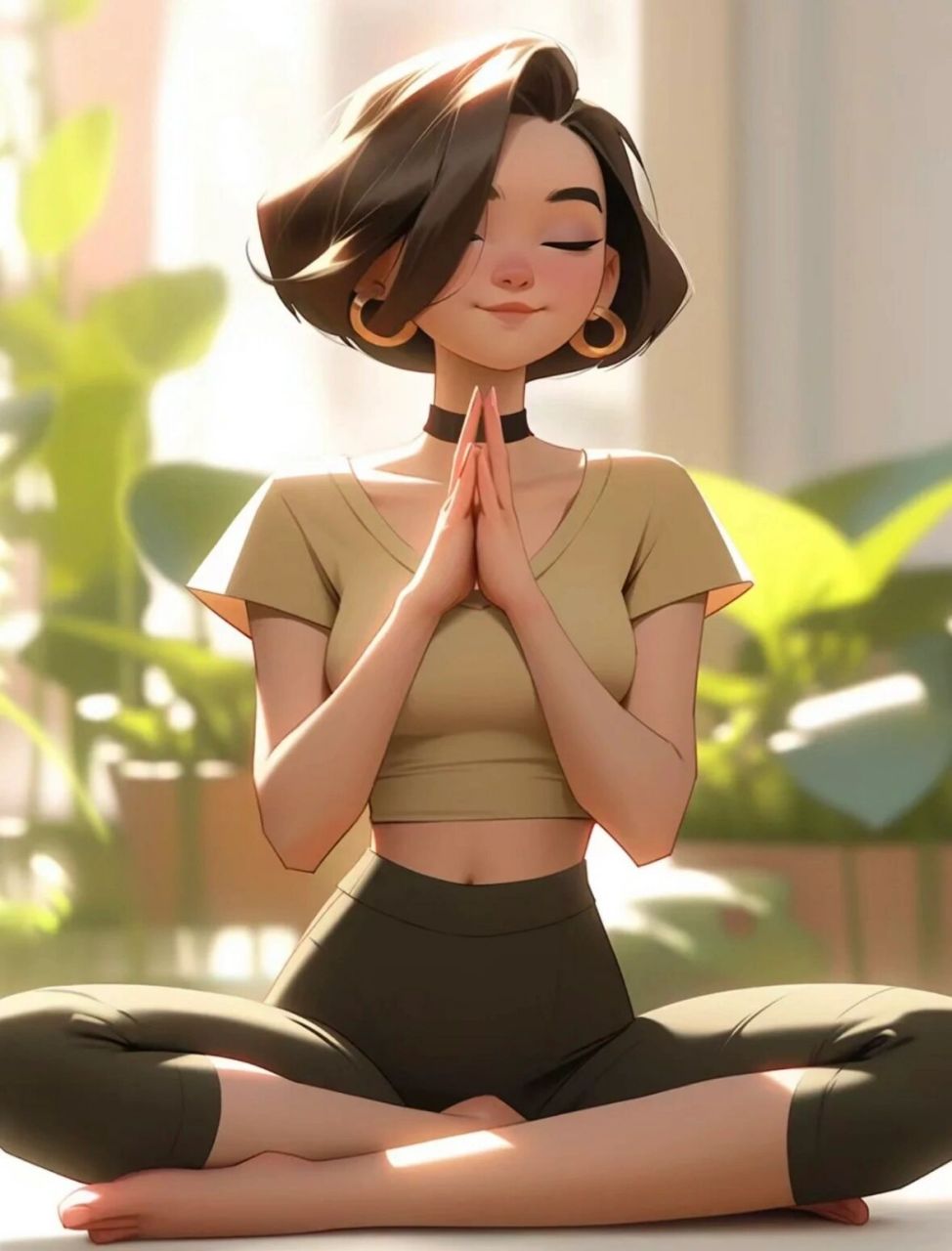 瑜伽动漫美78到可以做头像的图片93 练瑜伽009069♀15不
