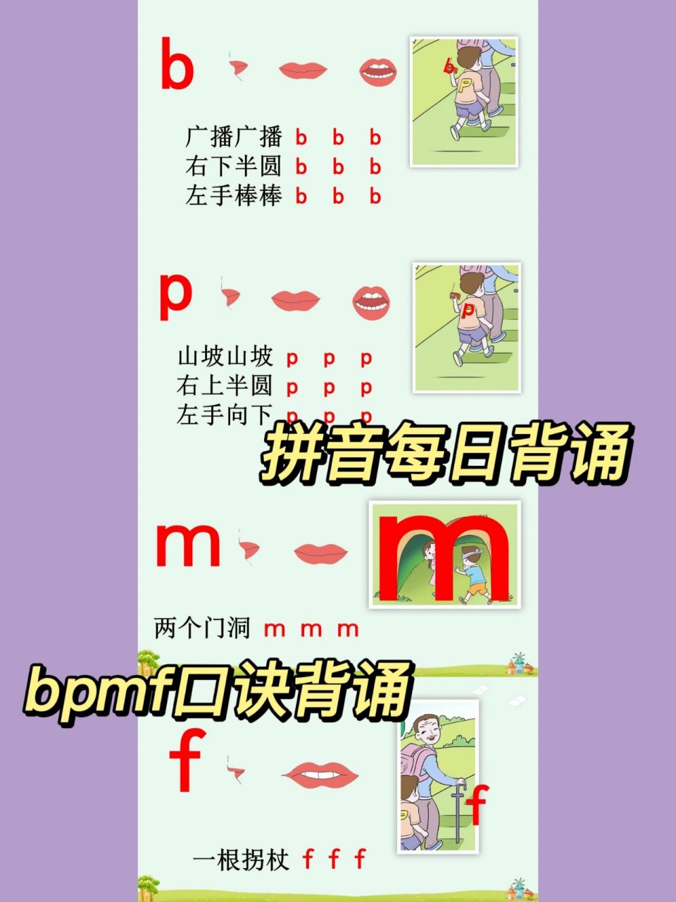 bpmf拼音26个字母图片图片