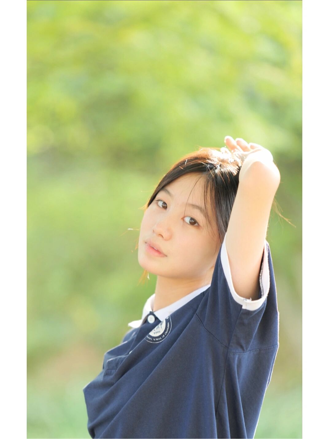 六中的校服拍不出青春感