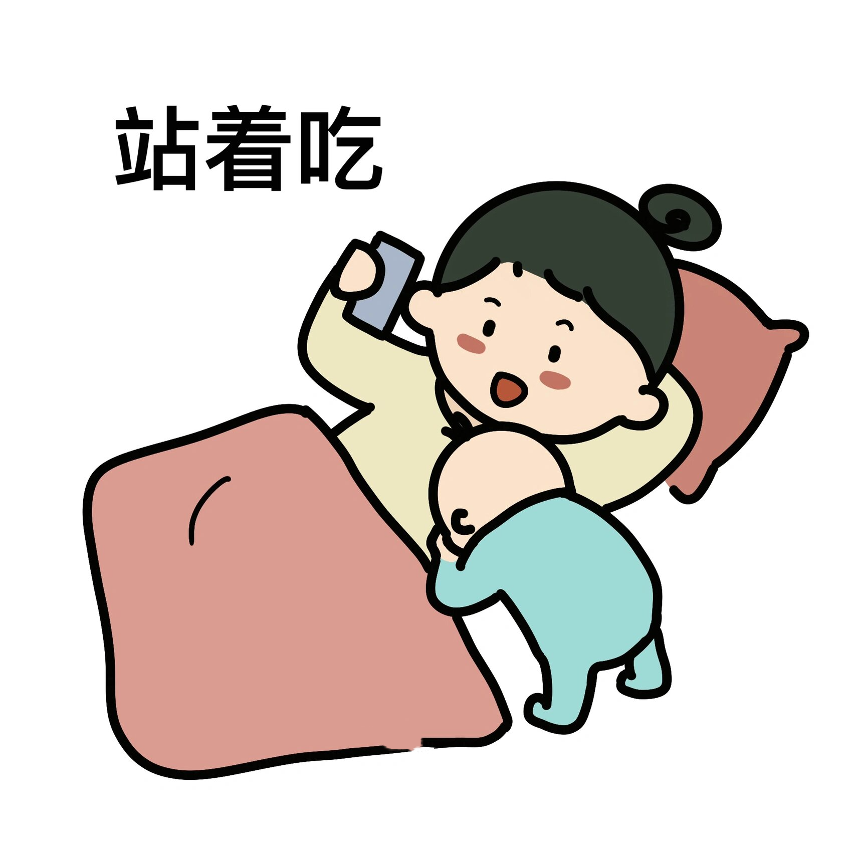 宝宝的奇葩吃奶姿势