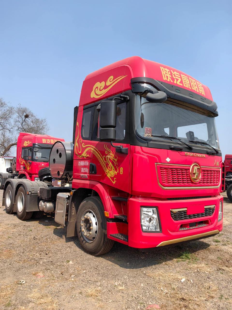 陕汽康明斯试驾车,x5000龙骁,康明斯530马力手动挡,1350气瓶,陕汽变速