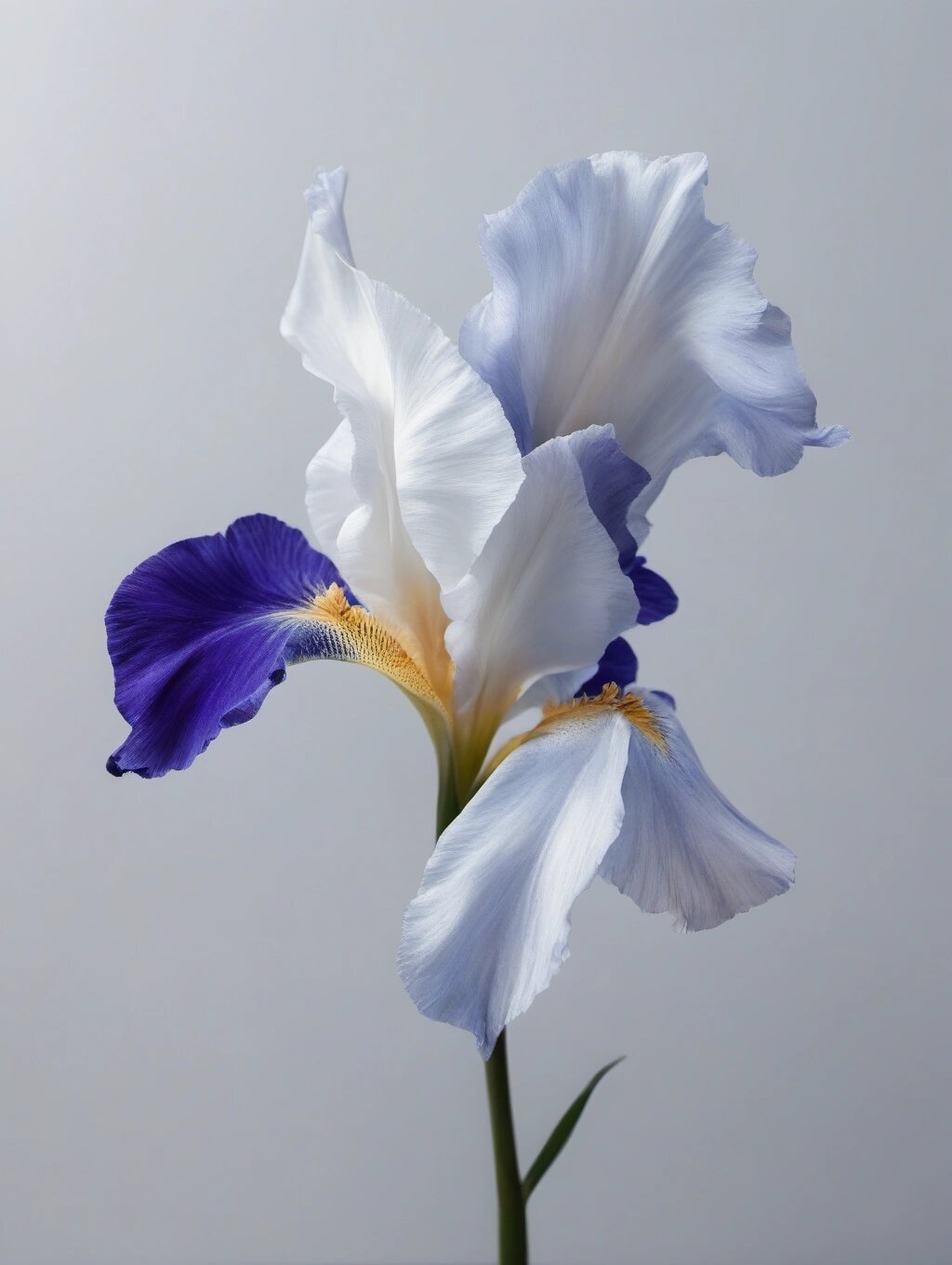 绘画素材1000更~蓝色鸢尾花