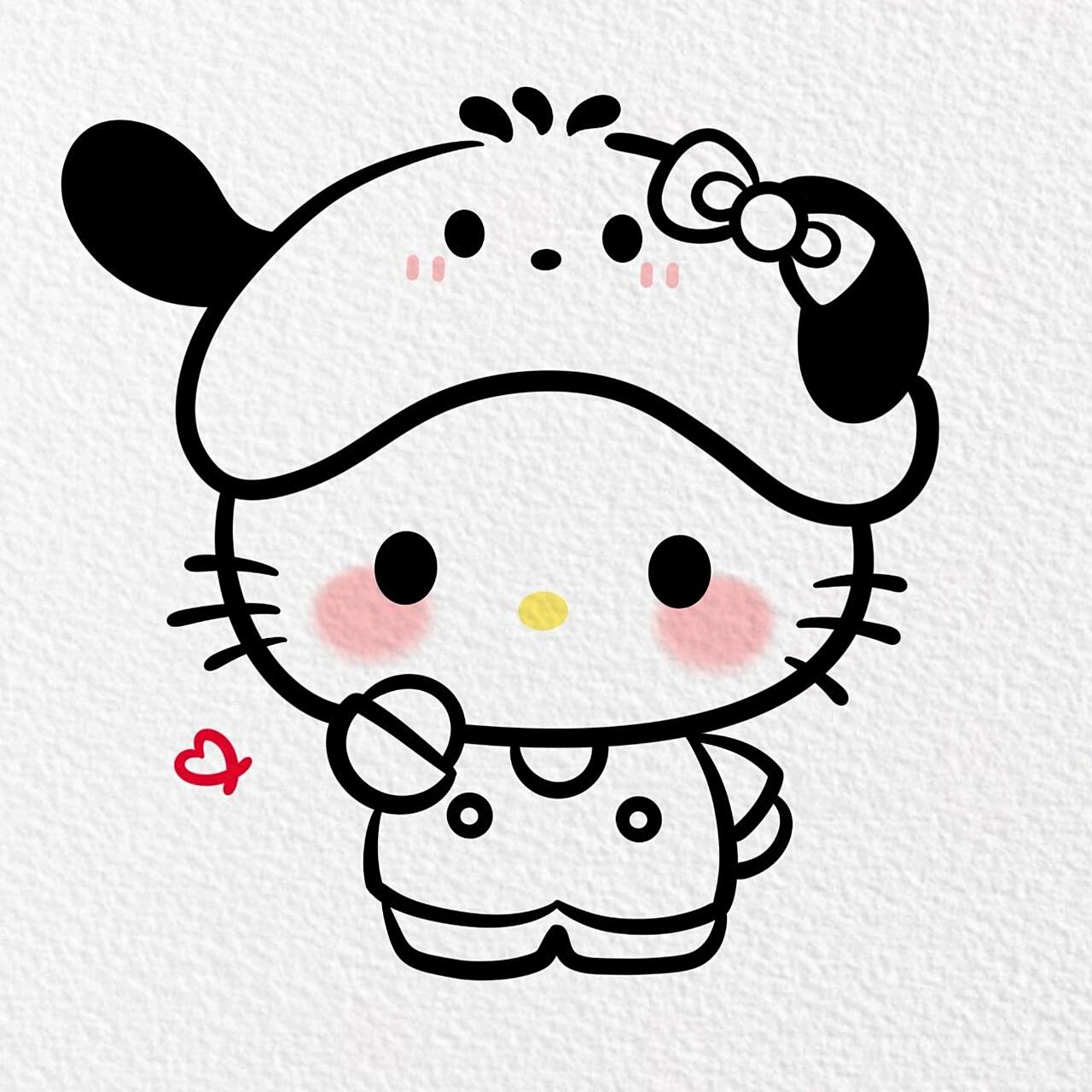 简笔画|【kitty猫】(附过程) 15 7815 7815 7815