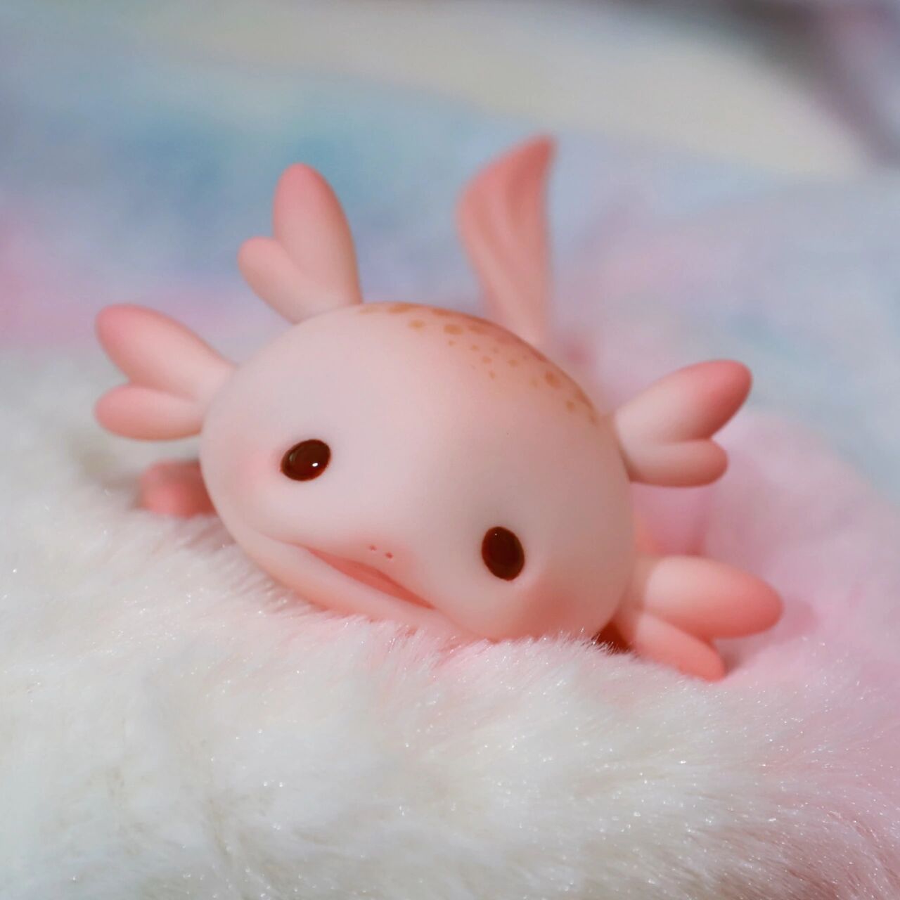 bjd债宝|粉puu 粉色娃娃鱼真的太可爱了      93 妆面灵感&友情出演