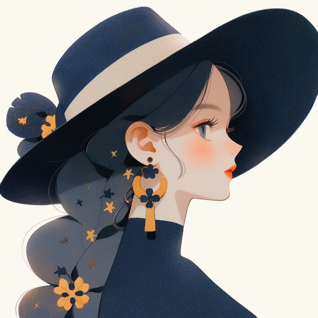 女生头像93新中式简约大方女生头像丨多图 嗨大家好 下期见