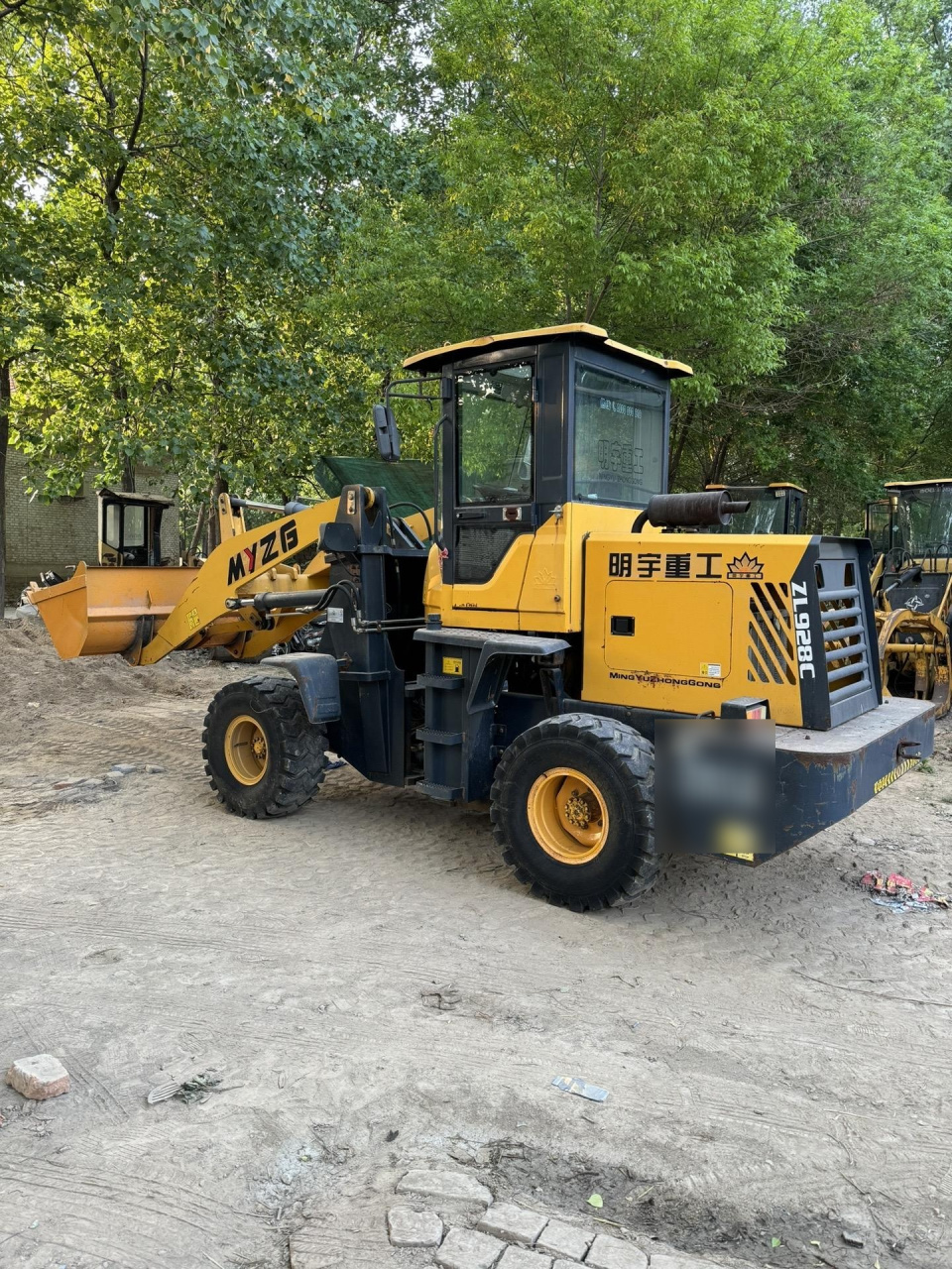 明宇928小铲车 卸载3.8米 自动挡  装载机