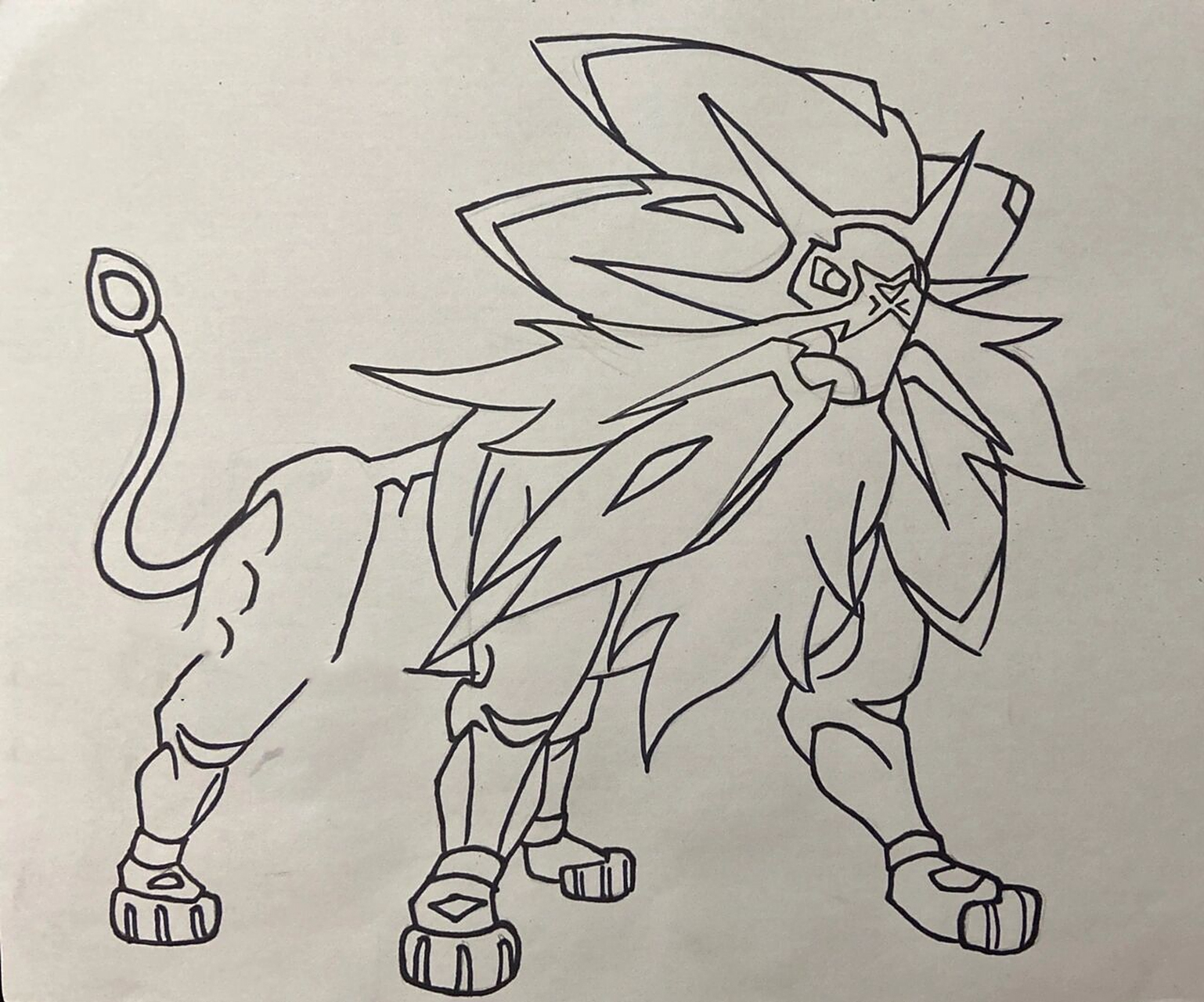 神奇宝贝 宝可梦 简笔画 涂色教程