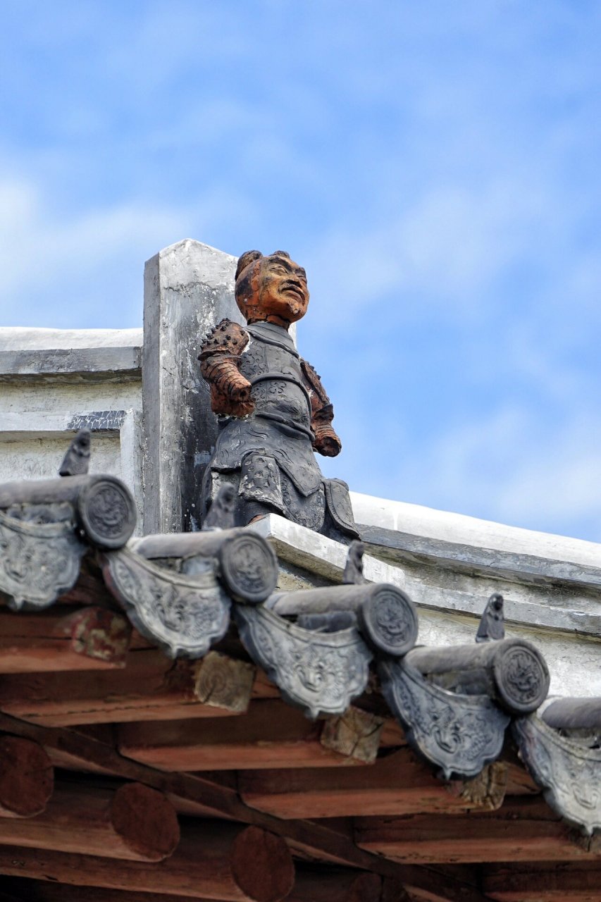 之江曲流——嘉兴海宁市海神庙 海神庙又称庙宫,位于嘉兴海宁市盐官镇