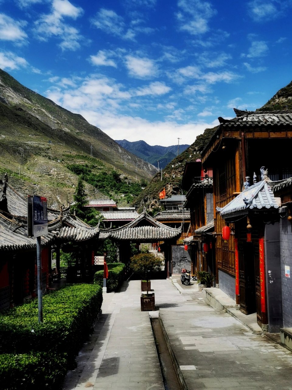 薛城古镇 此薛城非彼薛城,此薛城是指四川阿坝州理县的薛城镇,而非