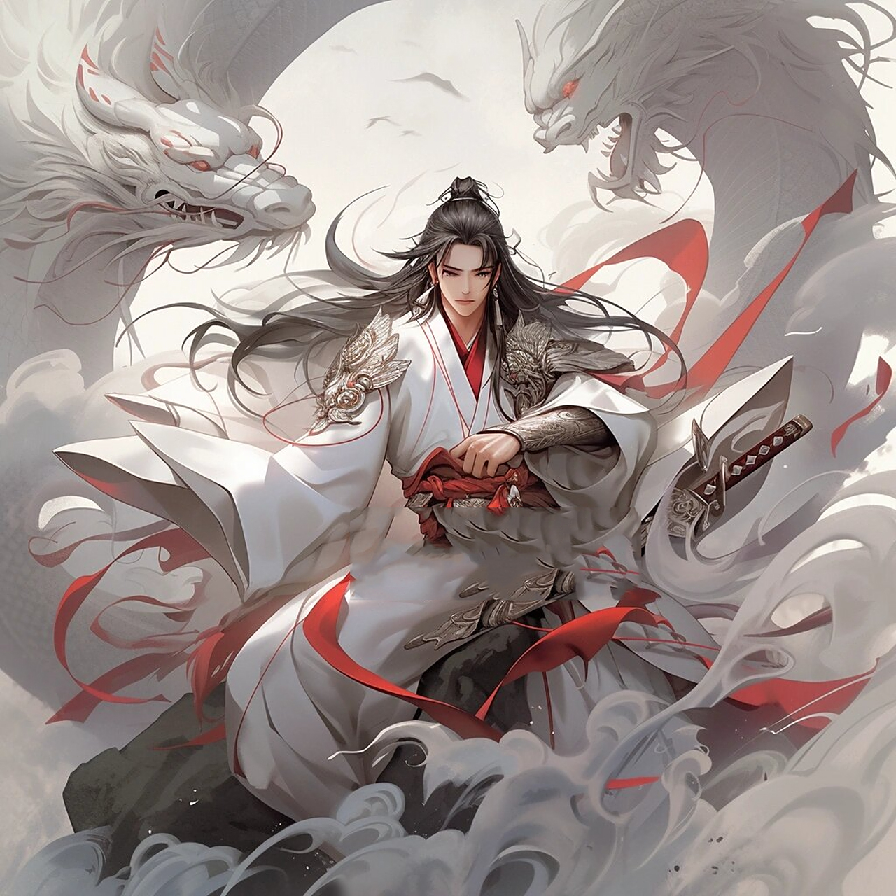 可曾听闻独臂大侠杨过|男生头像