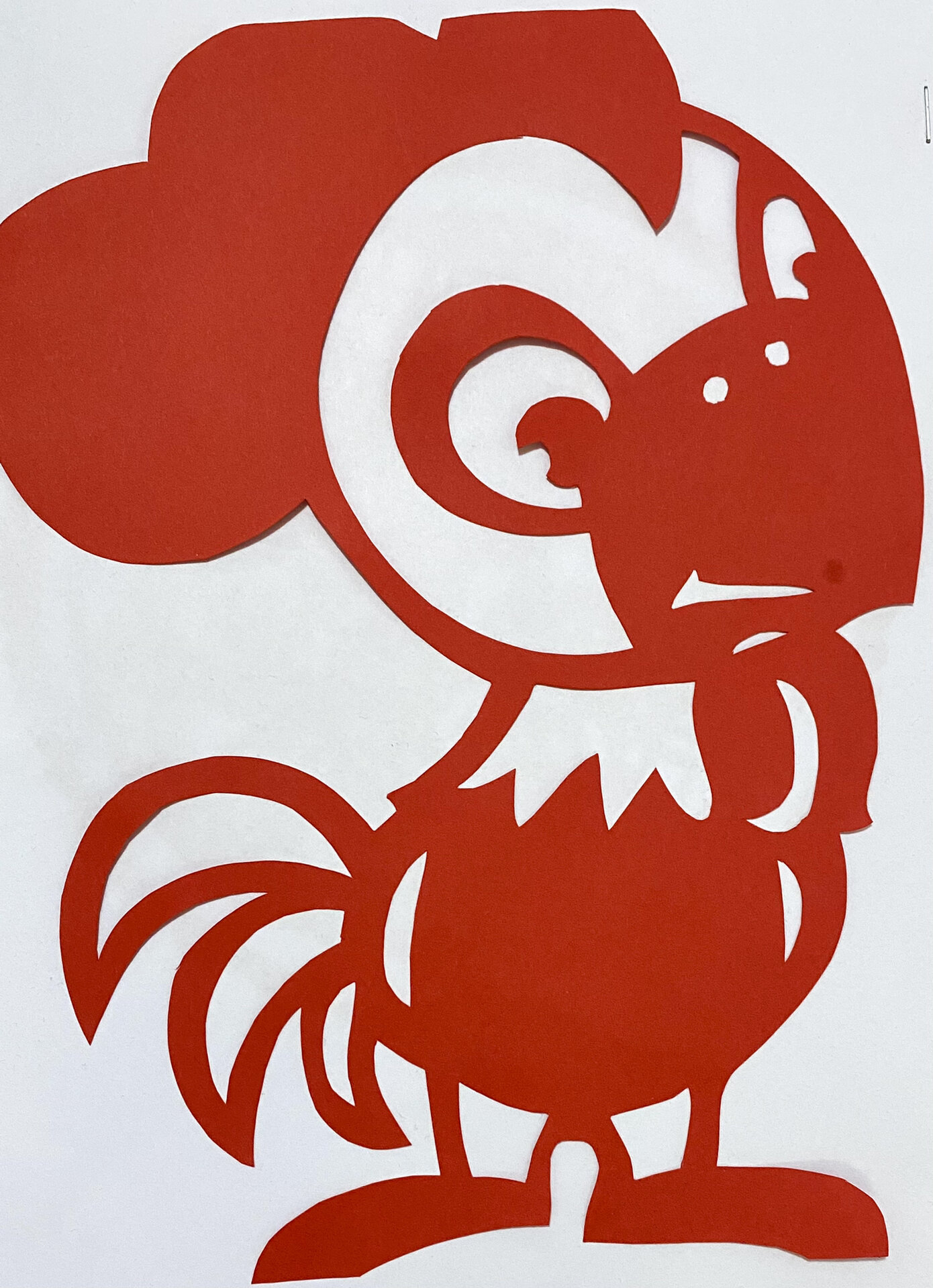 刻纸——十二生肖《鸡》