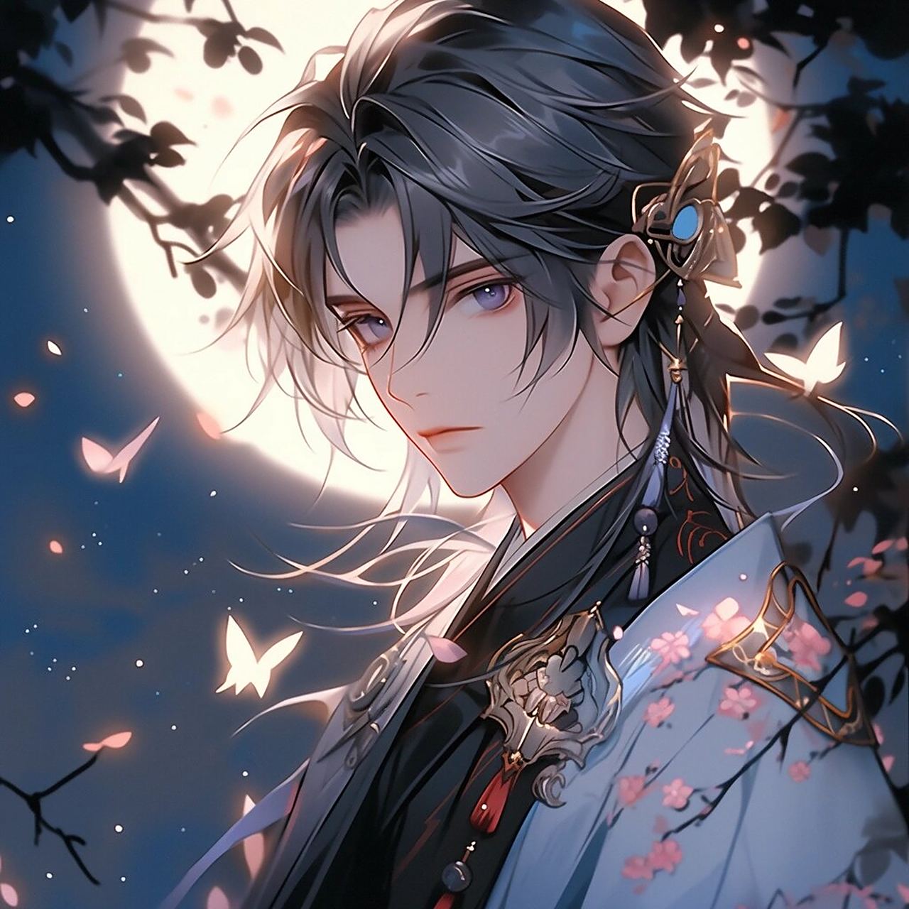 古风帅气高冷少年|古风男头|男生头像