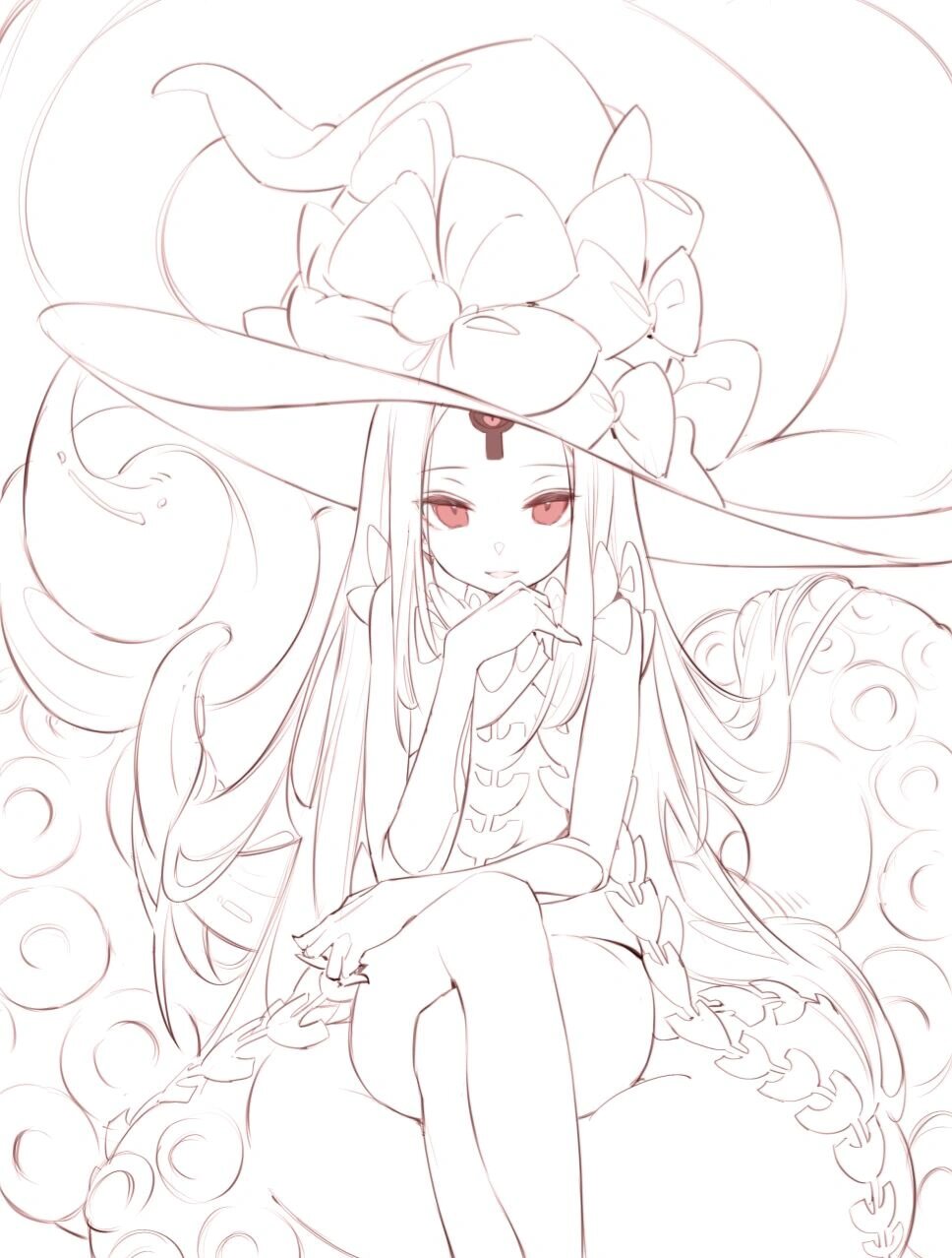 漫画人物线稿绘画参考素材,适合临摹!