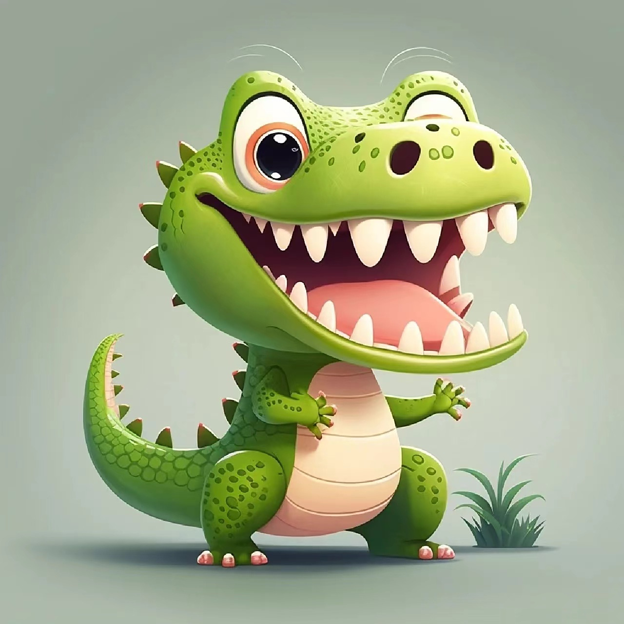 小可爱们,这里有一些可爱爆棚的小鳄鱼头像等你来选,会让你爱不释手哦