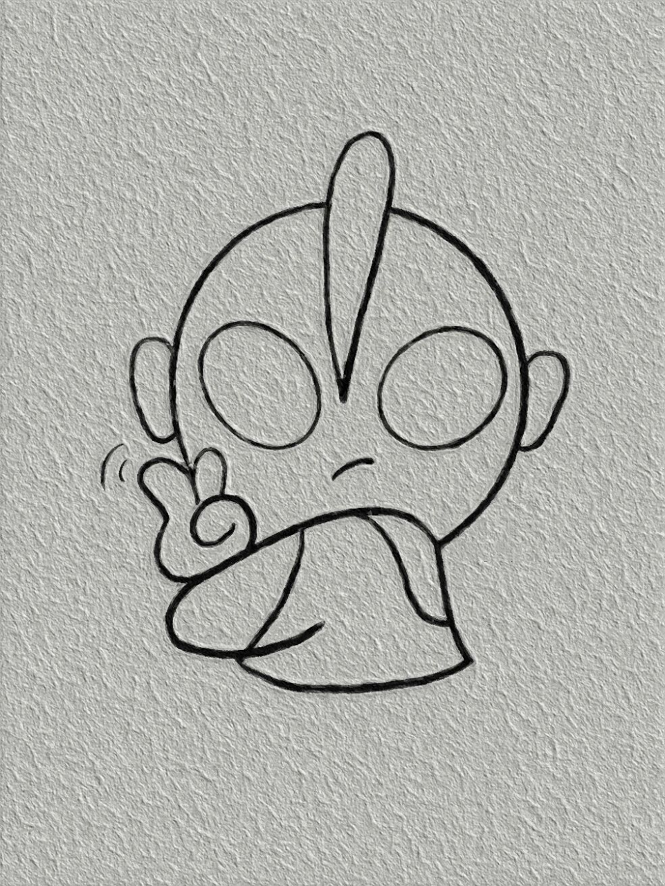 奥特曼简笔画附教程 奥特曼简笔画附教程