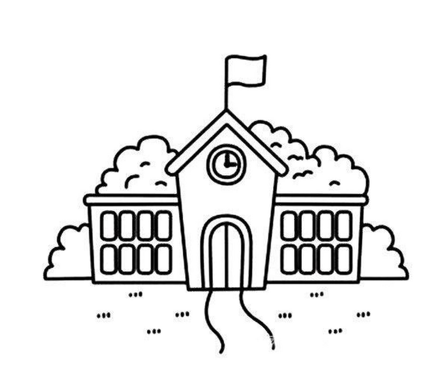 我的小学简笔画 初入小学,小学简笔画