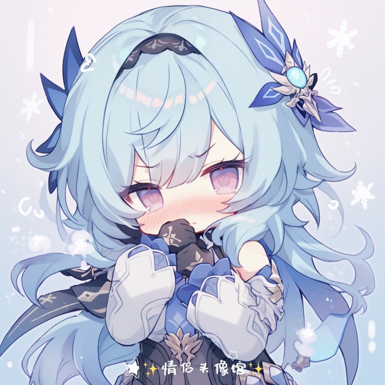 动漫头像 | 原神·q 1版优菈 哒咩哟~哒咩哒咩