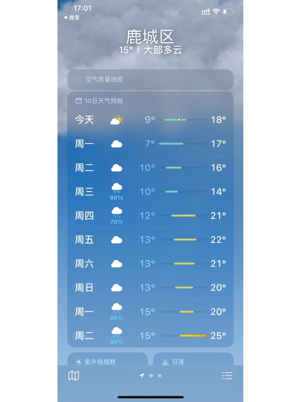 温州天气 给大家实时播报一下温州的天气,有点小冷,可以带着外套,一定
