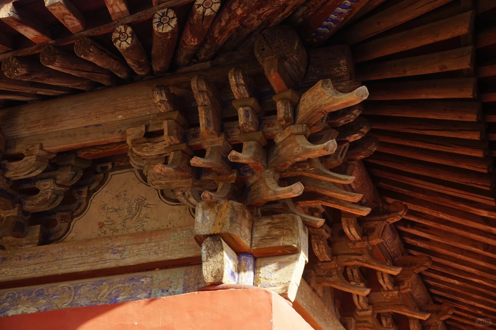 一座古朴寺庙,一堂惊岁壁画——公主寺 公主寺,位于