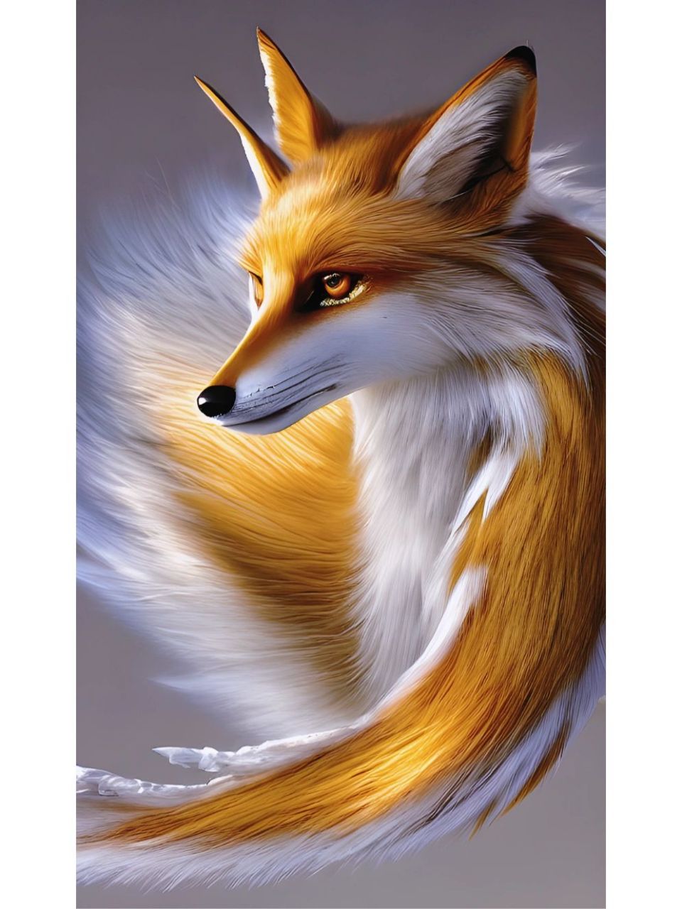 小雨解语丨生物图鉴丨九尾狐赤狐 赤允妲 位面:小雨瑶池界西域 绰号