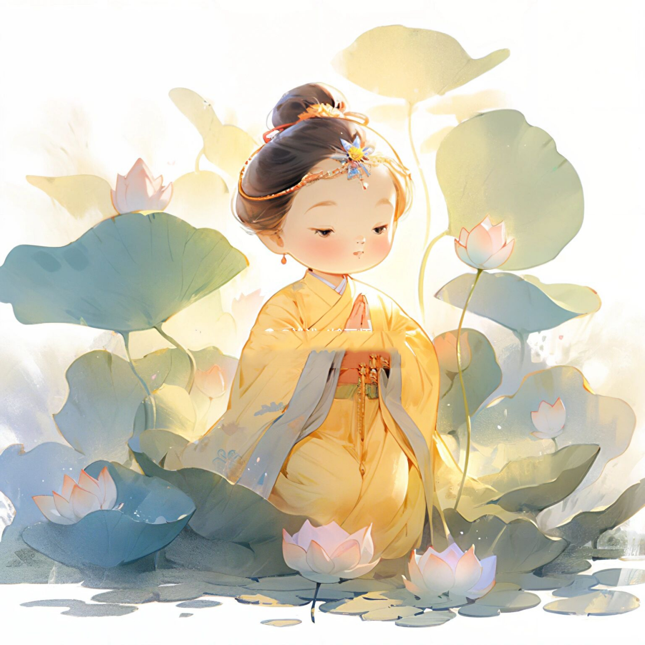 古风头像 | 佛系萌娃