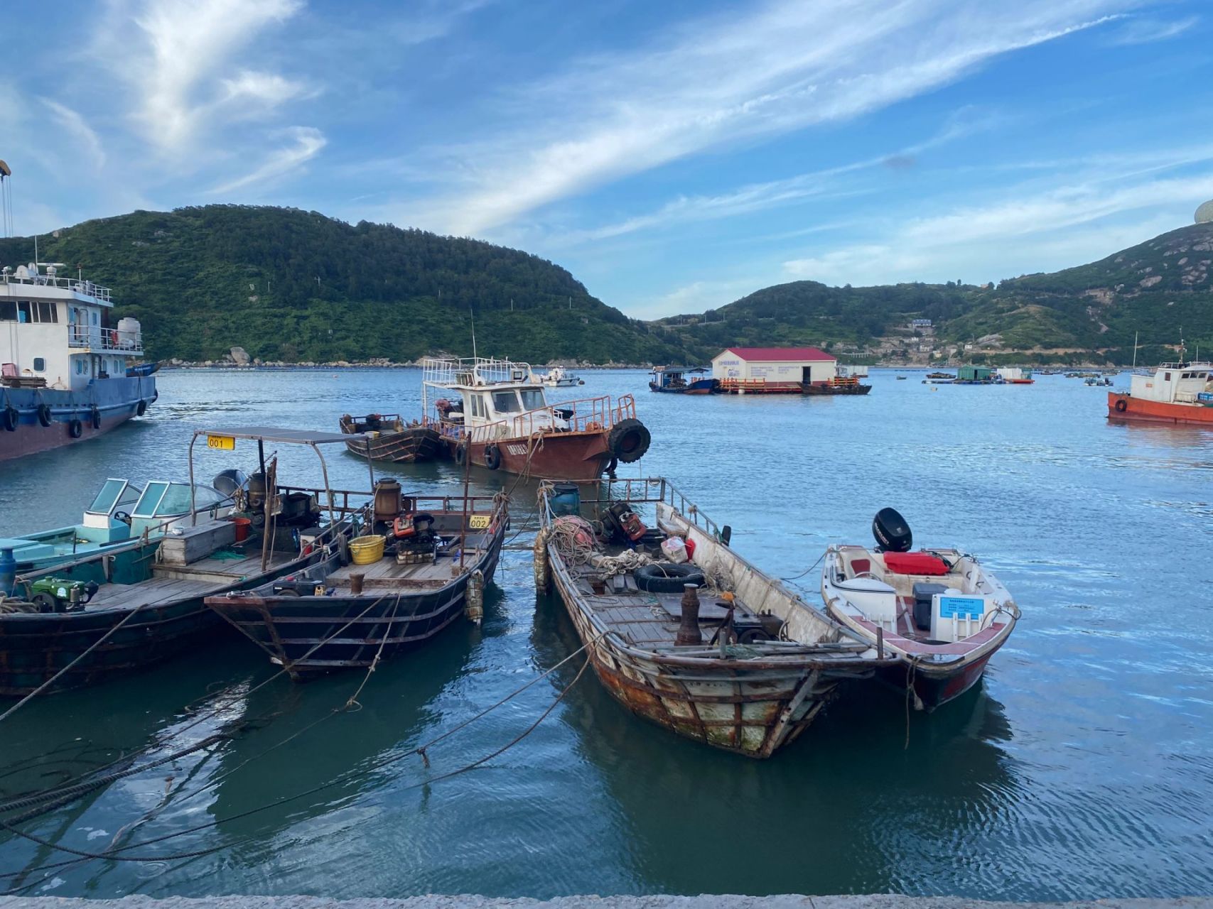 南麂岛位于浙江温州 购票:从平阳县鳌江码头坐轮船登岛082小时左右