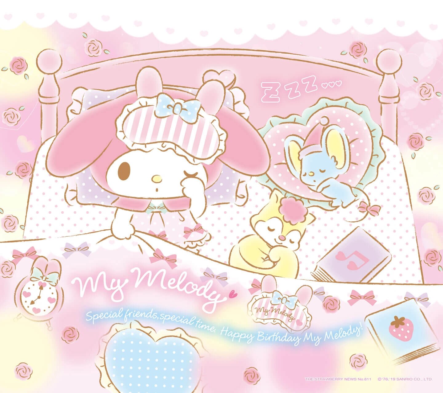 是my melody 甜甜的美乐蒂ipad电脑壁纸哟96
