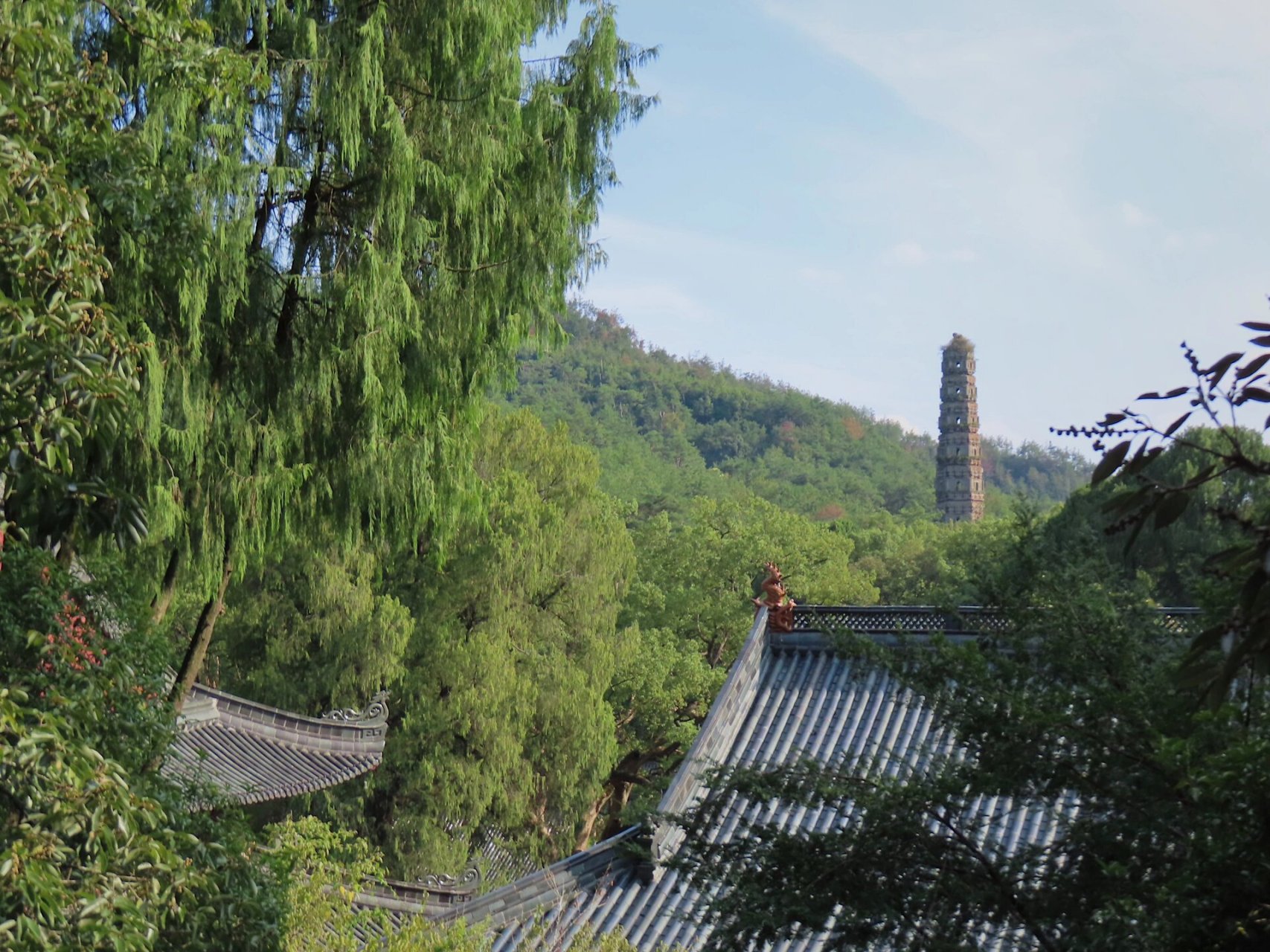 天台山国清寺隋塔 浙江天台山国清寺最早由天台智者大师智86(538