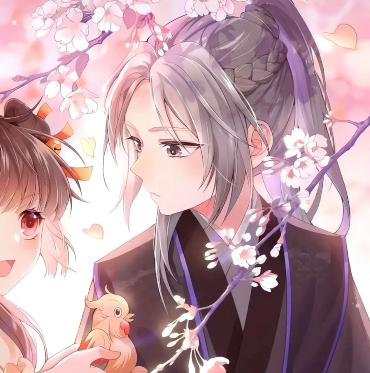 养敌为患可爱性古风动漫情侣头像