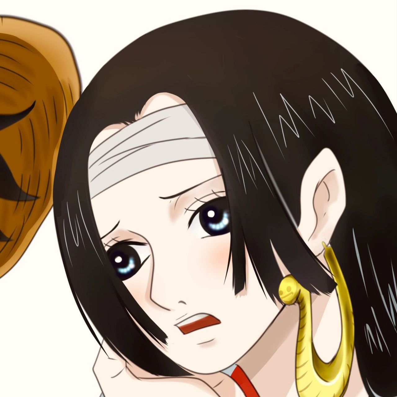 海贼王| 路飞 汉库克情头 热血少年漫没有爱情 但真的好喜欢女帝