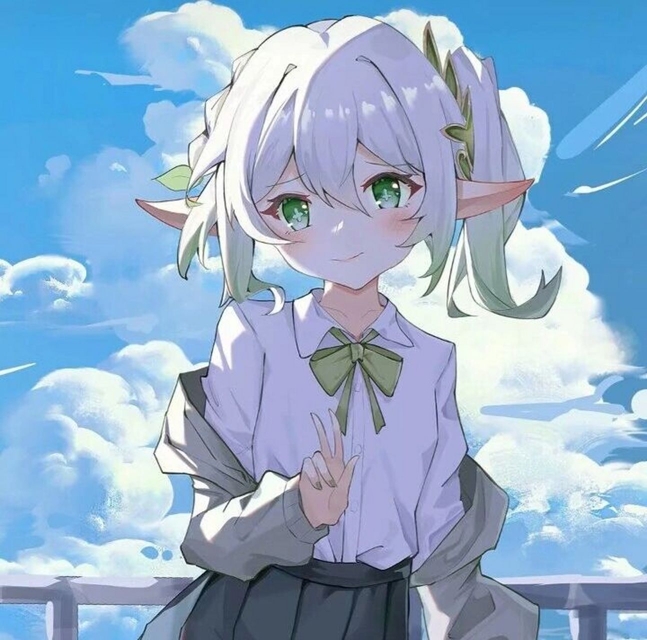 草神纳西妲头像/原神     祝大家中秋快乐✨✨