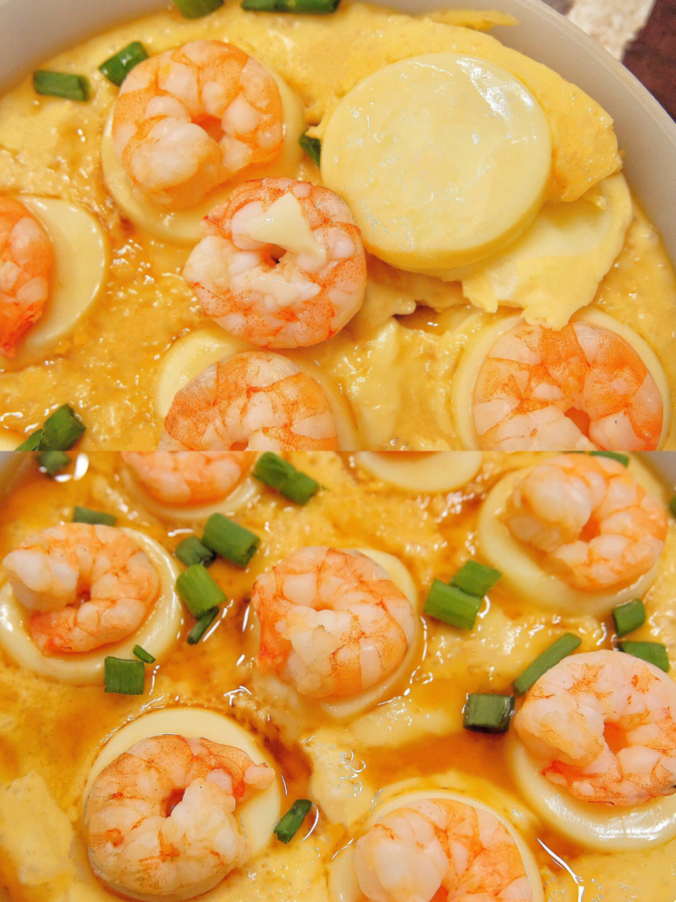 鲜香嫩滑日本豆腐虾仁蒸蛋98低脂06615失 家里还剩几条日本豆腐