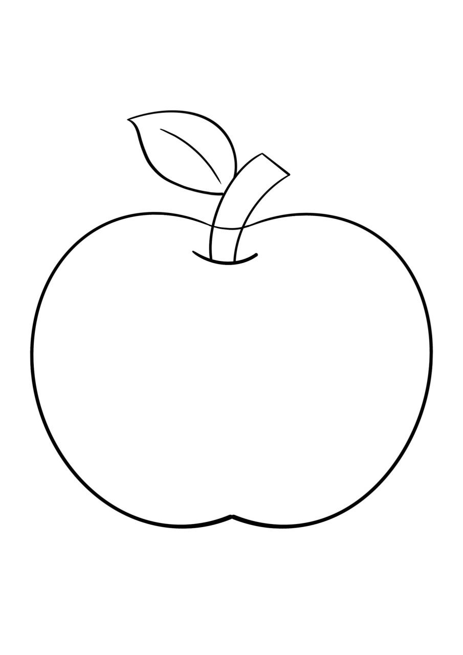 简笔画教程分享 苹果