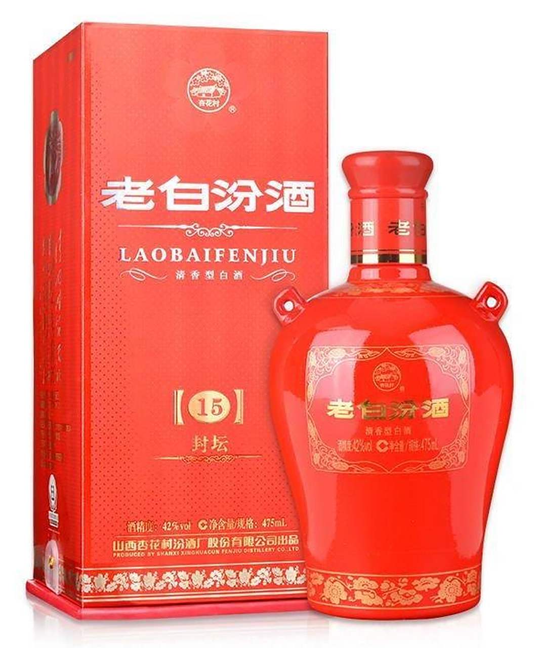 汾酒42度老白汾封坛15年 品牌:汾酒42度老白汾封坛15年 厂家:杏花村