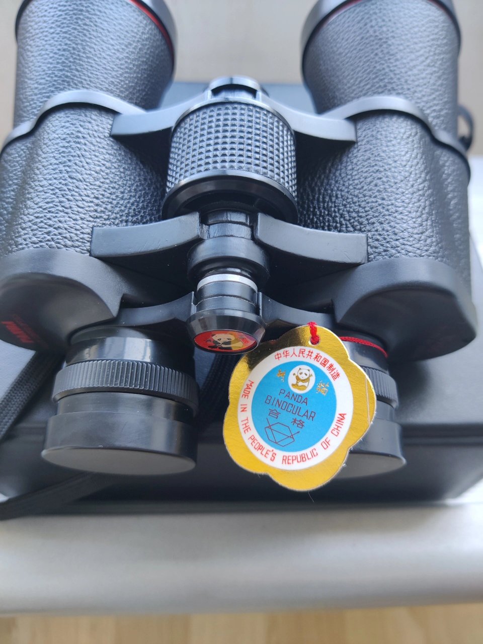 中国军规级熊猫牌望远镜 整理物品时找到的尘封已久的记忆,说明书上