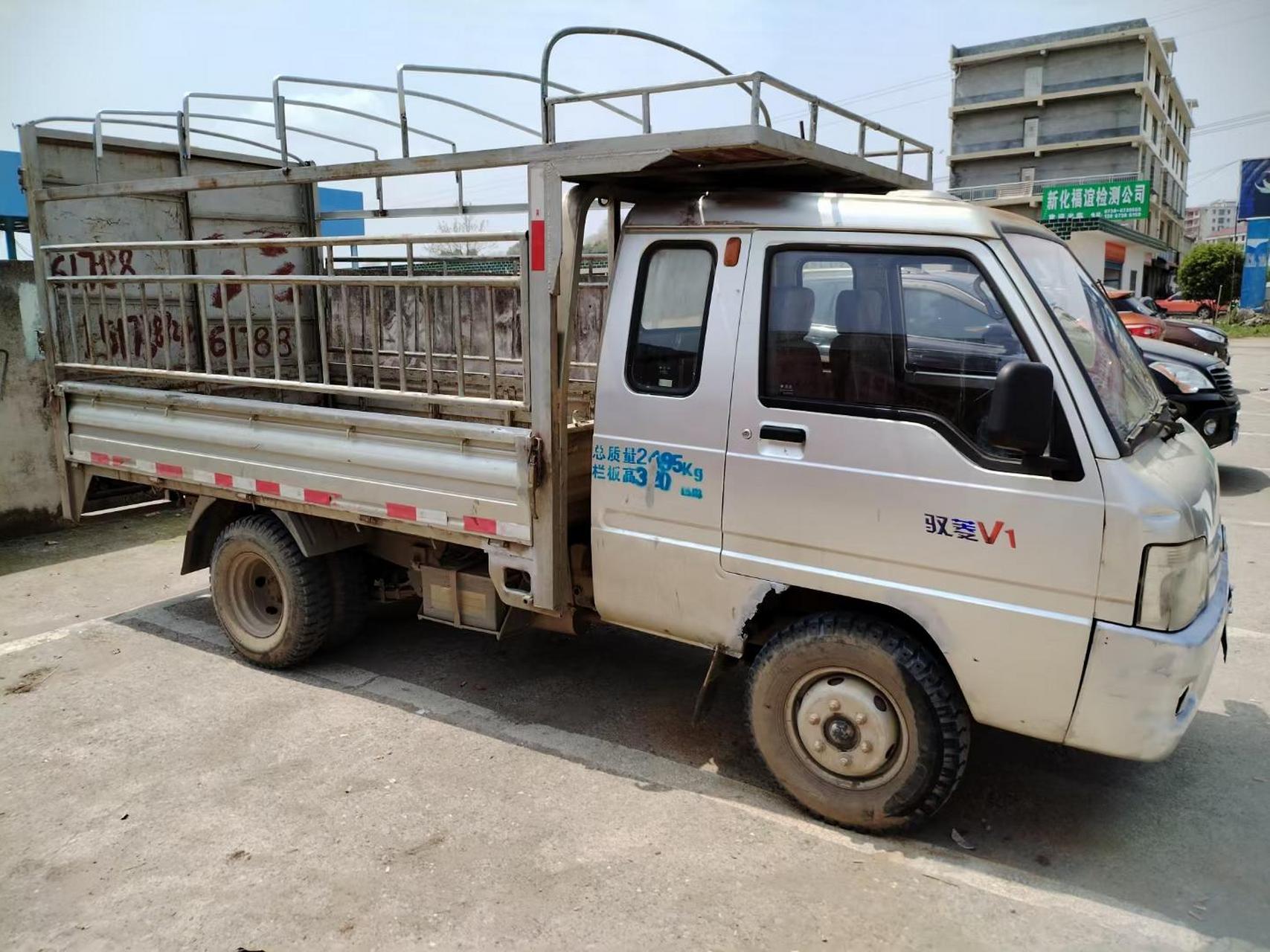 14年5月份福田仓栅小货车,480柴油动,货厢长3米×1.
