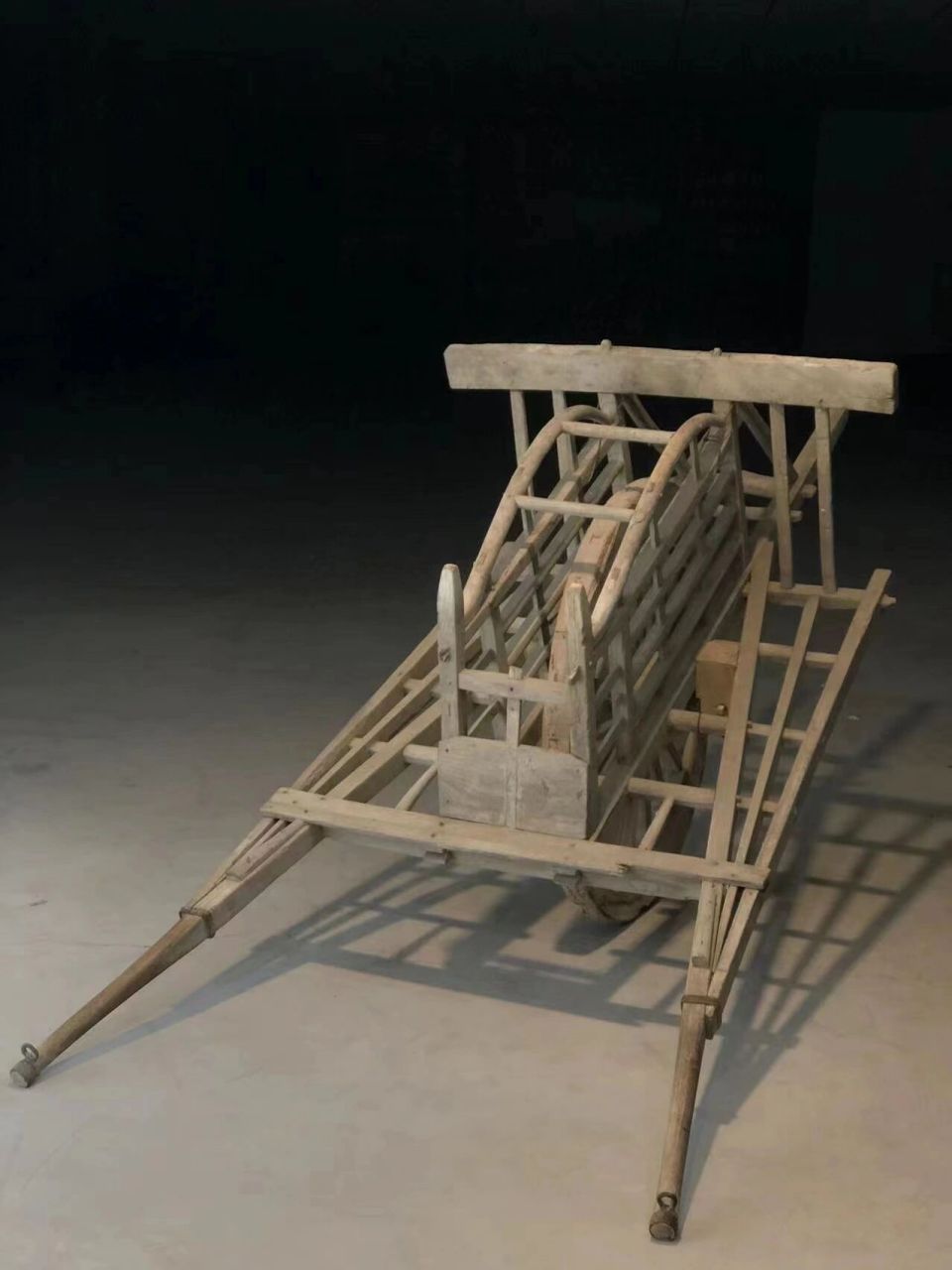 手推车 木制手推车,传统榫卯,传统文化农村