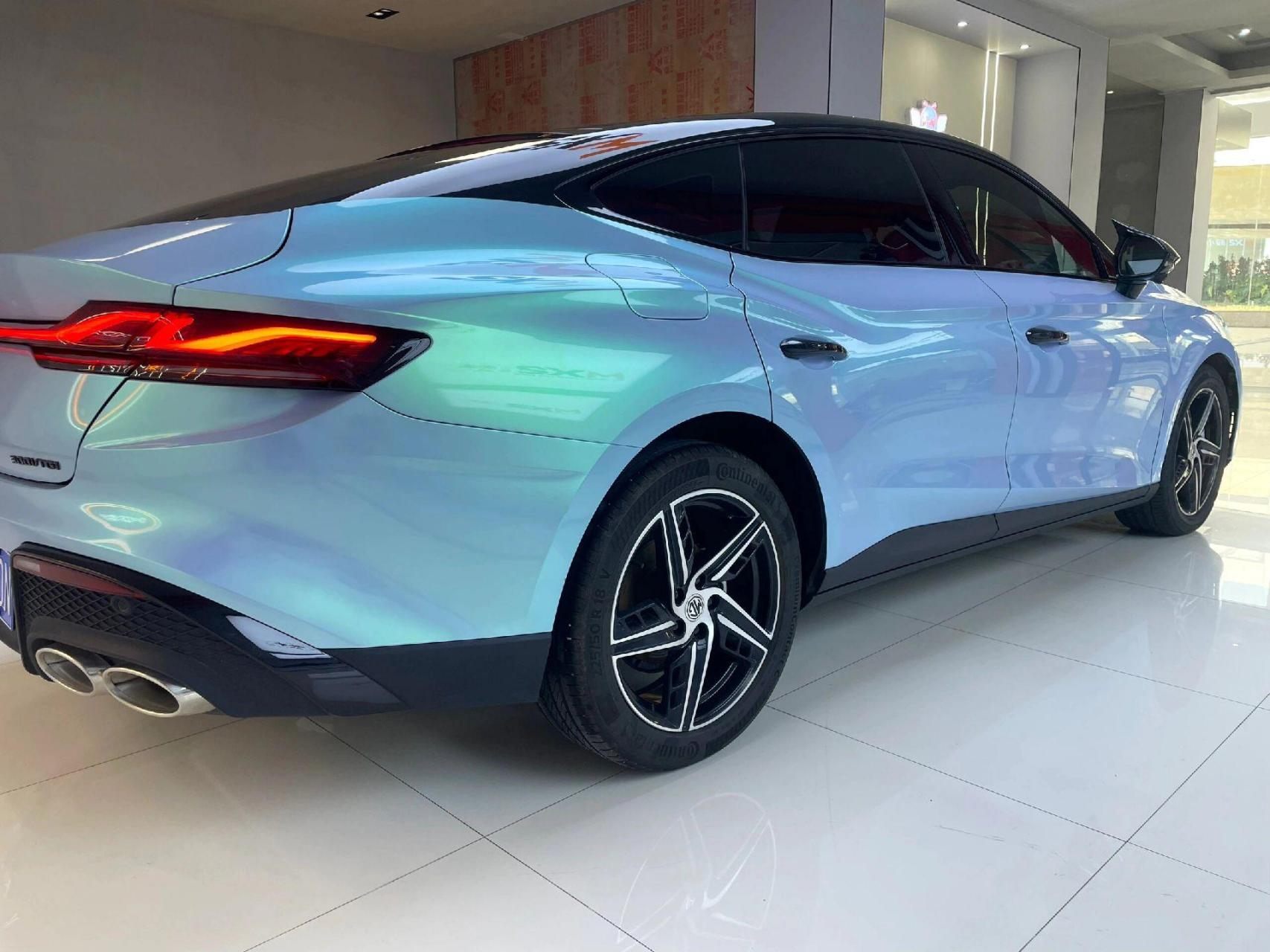 名爵mg7北极光改色膜系列.来源:广东佛山市