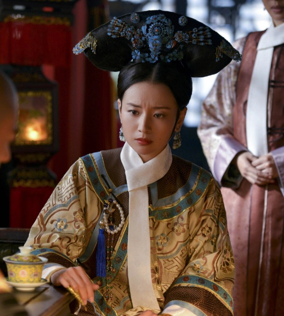 如懿传—富察皇后琅嬅服饰6 p234在圆明园谋划借嬛嬛之手除掉如懿时穿