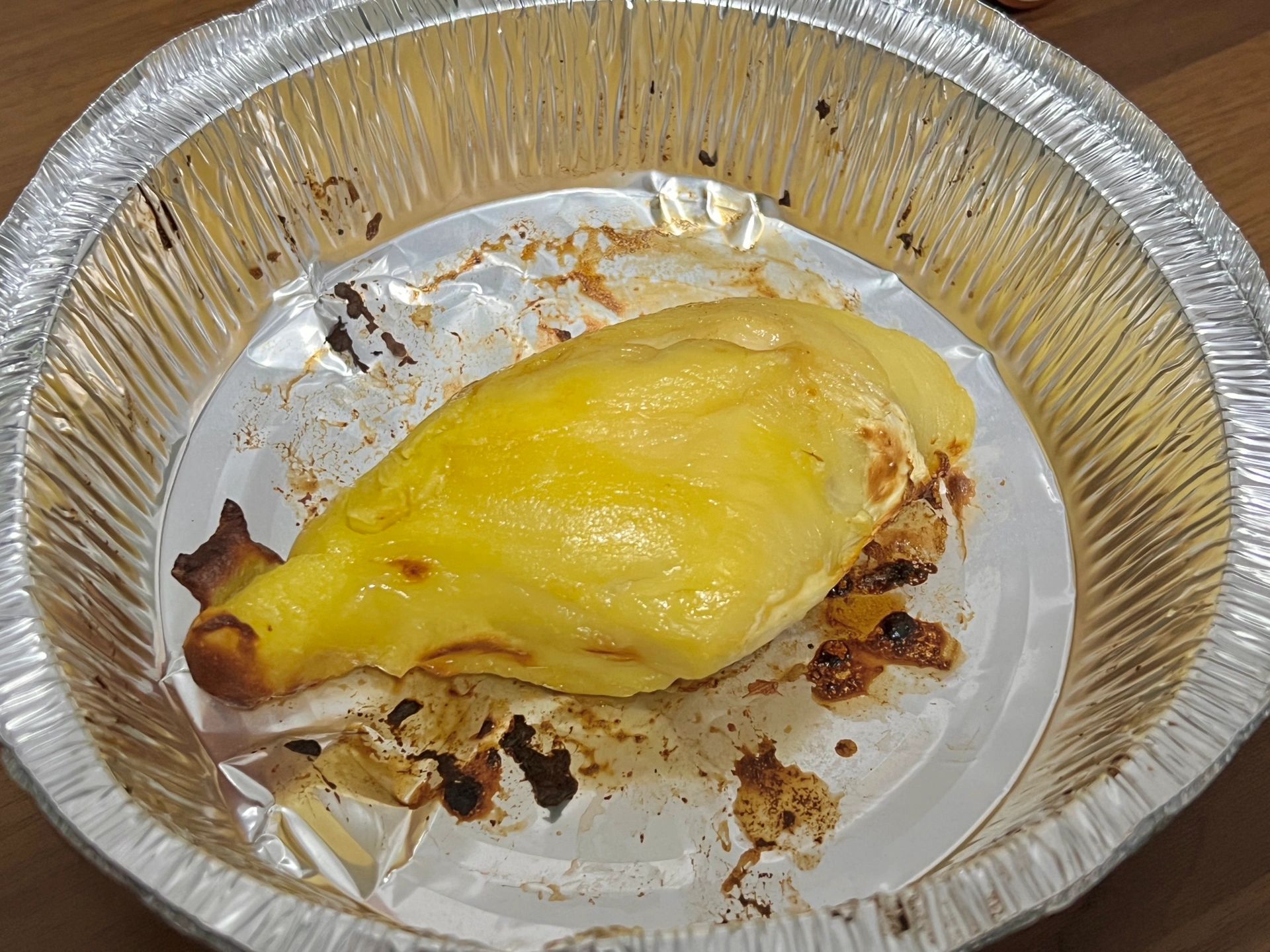 空气炸锅之烤冰冻榴莲