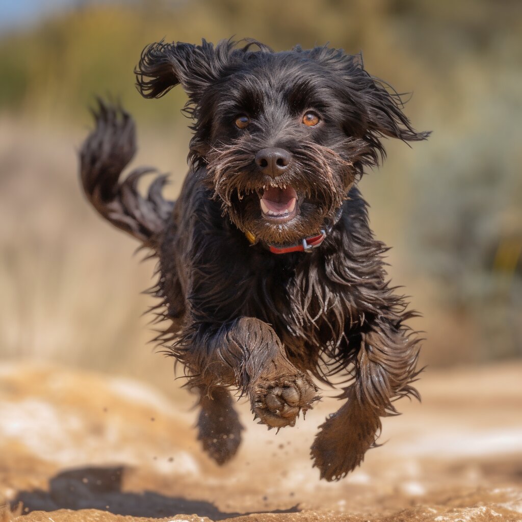 葡萄牙水犬的尾巴图片