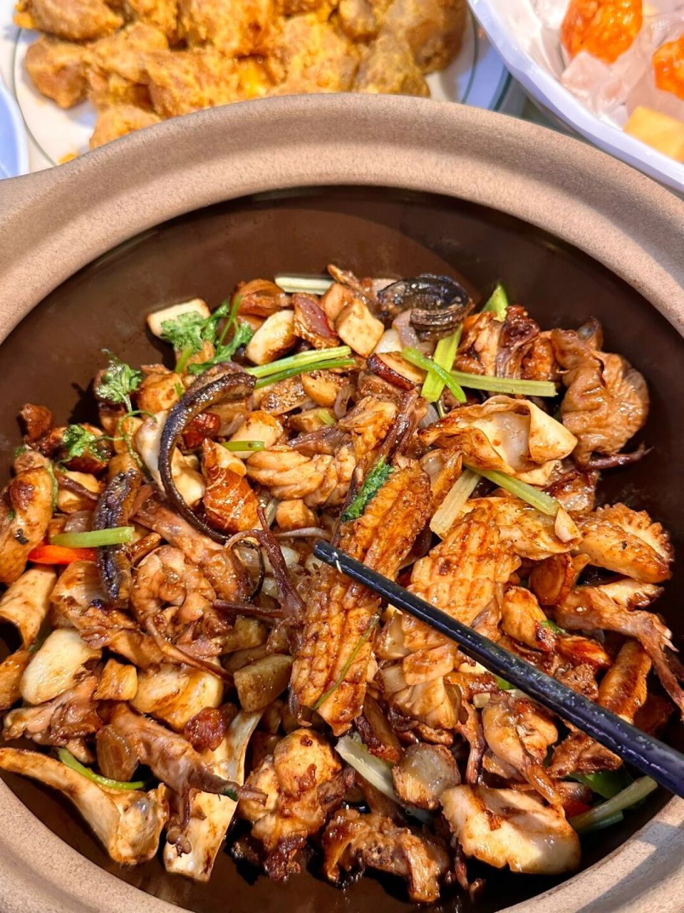 这家的啫啫煲真的吼吼吃!