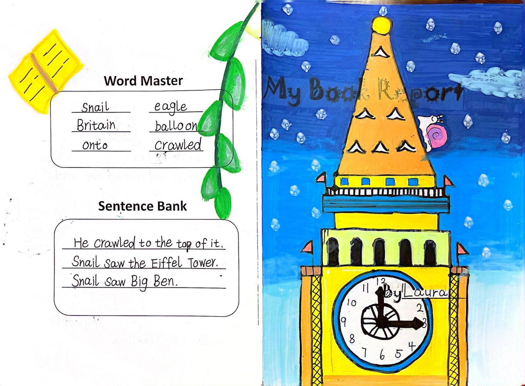 英语绘本阅读记录卡word文档#原创# 免费分享空白的图一word文档,私 