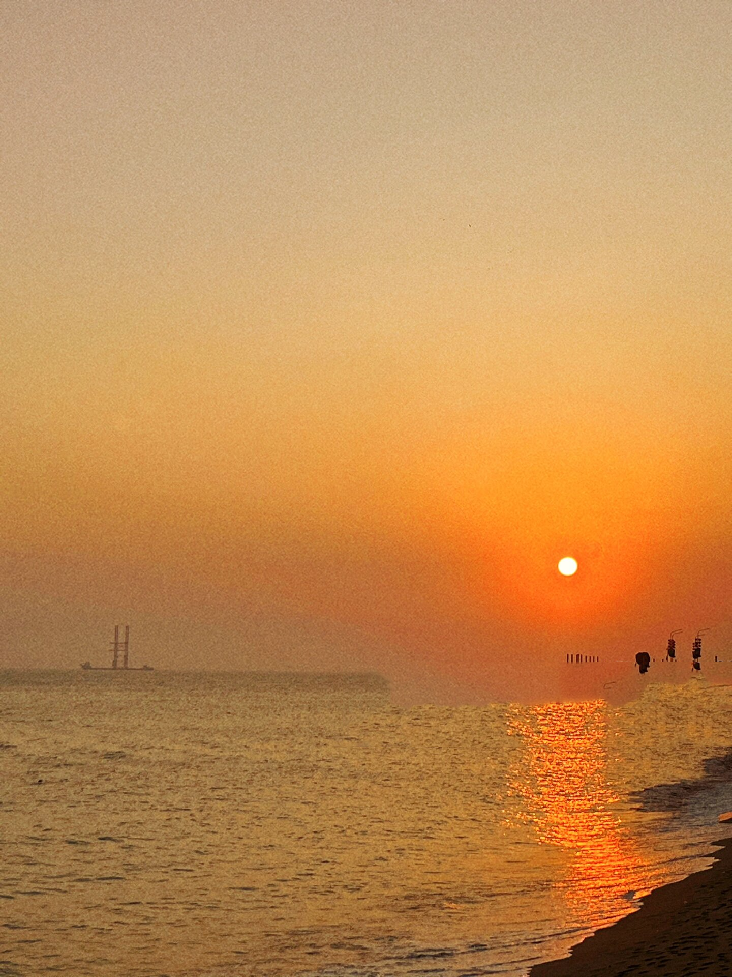 来我家乡玩一天 |秋冬季南澳岛日落观赏点93 秋天海岛降雨少,很多
