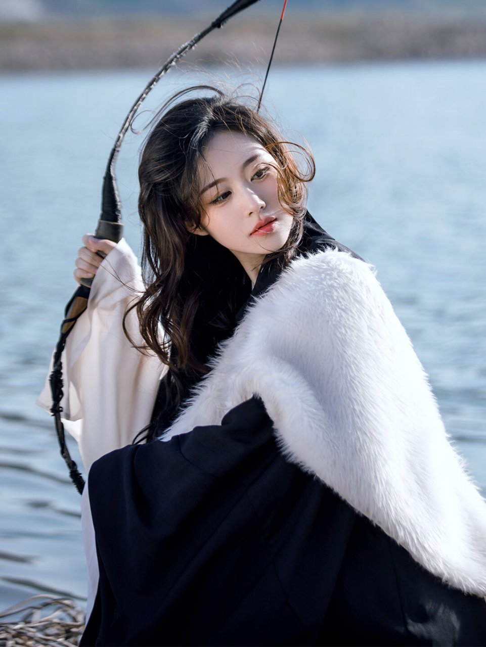 秋日暖阳下的芦苇荡,太适合拍古风写真了!