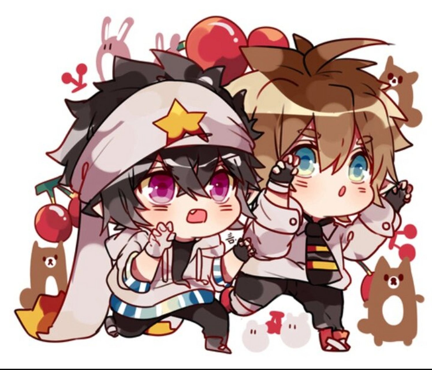 凹凸世界头像—安迷修和雷狮