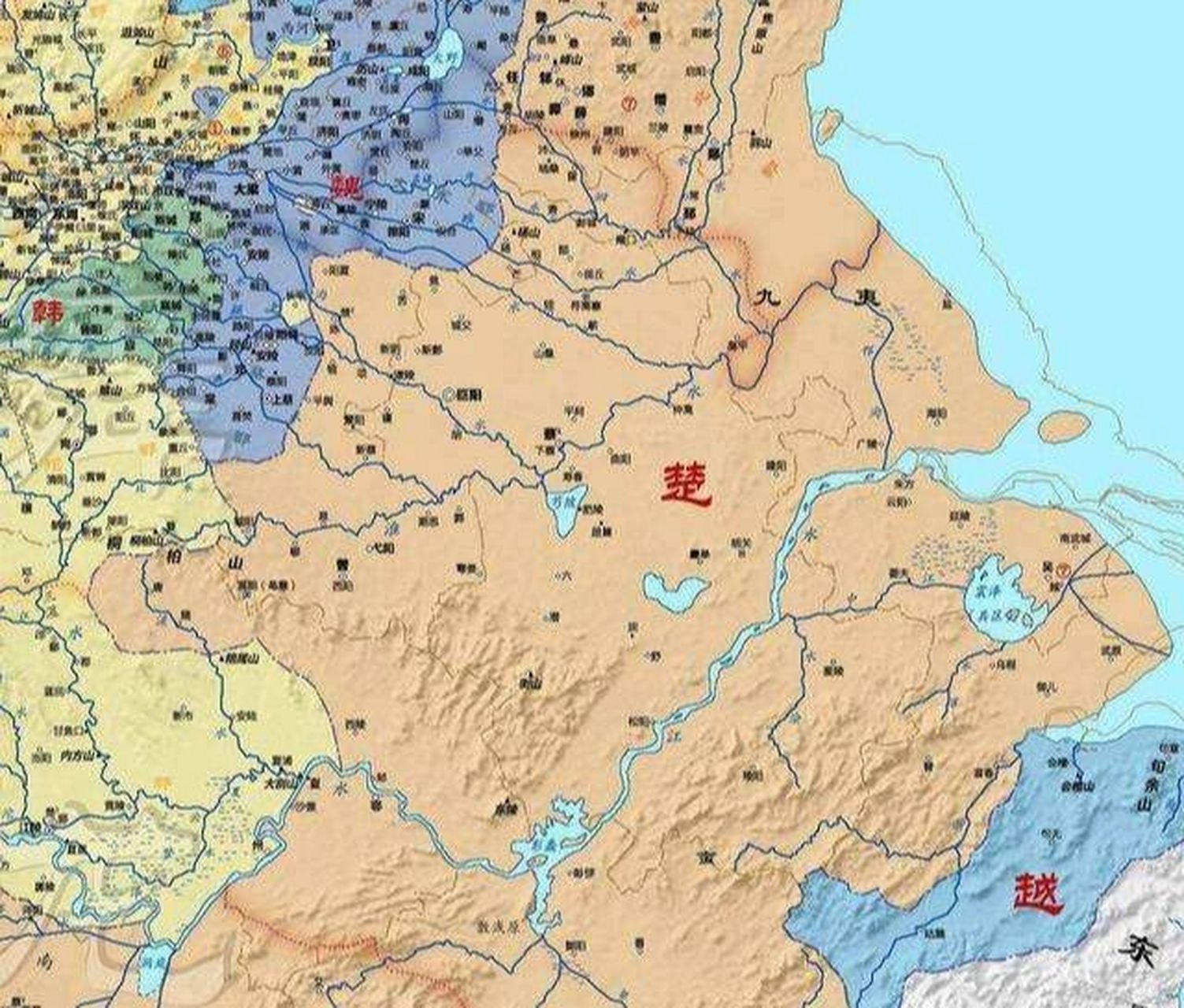中国历史普及:春秋战国七雄之楚国 楚国(?